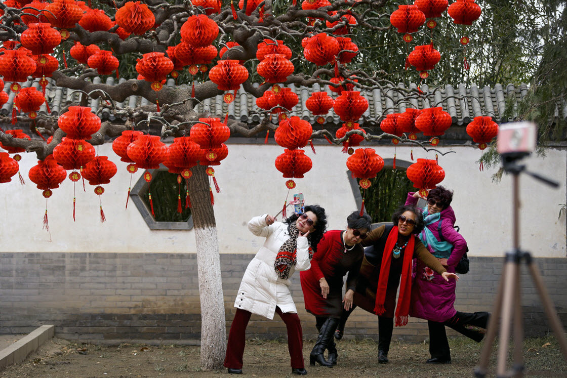 Февральские кадры из Китая культура