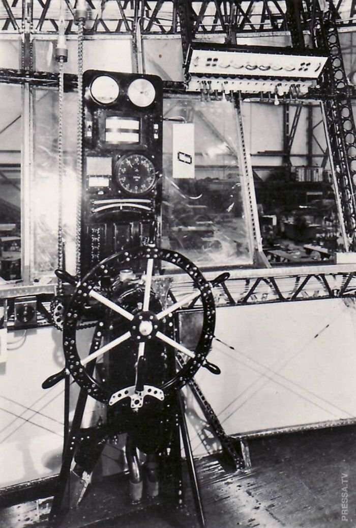 Редкие исторические фотографии: интерьеры дирижабля «Гинденбург» перед катастрофой   Интересное