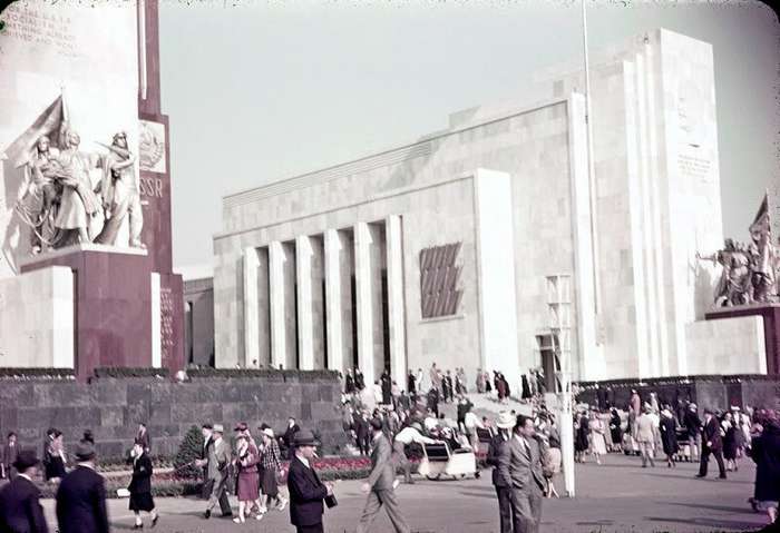 Строительство и демонтаж советского павильона на Всемирной выставке 1939 г. в Нью-Йорке   Интересное